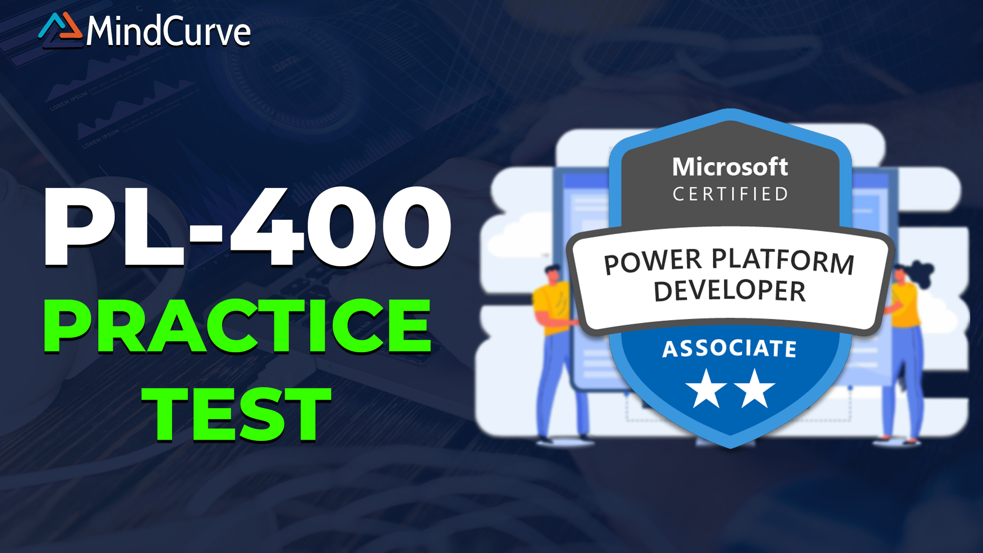 PL-400 practice test for Power Platform Developer certification covering Power Apps, custom connectors, APIs, and Dataverse integration